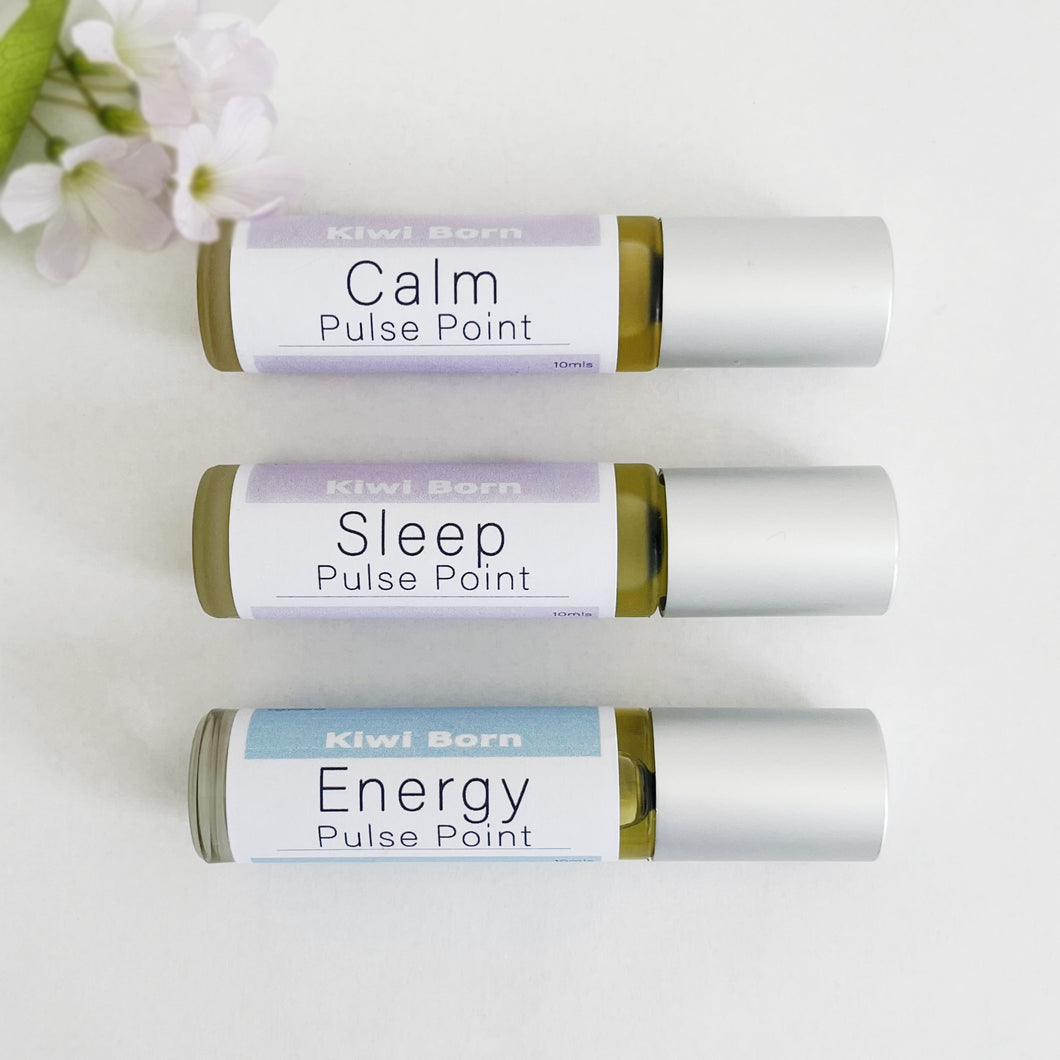 Calm, Sleep and Energy Trio - Pulse Point Set